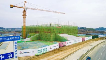 何店高質量發展示范區項目建設持續推進，優質施工引領區域經濟騰飛