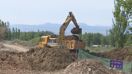 八十七團(tuán)通連公路建設(shè)項(xiàng)目加緊施工，為區(qū)域發(fā)展注入新動(dòng)力